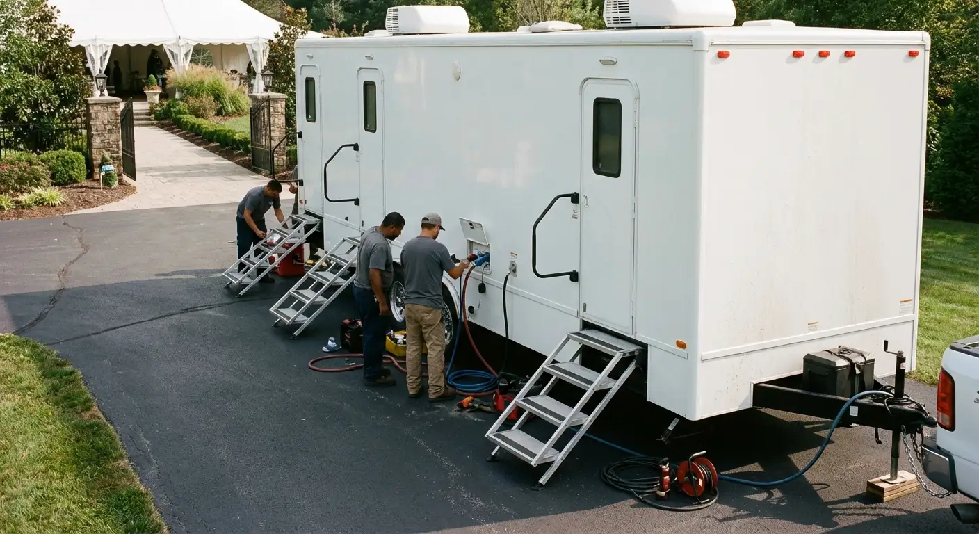 Luxury Restroom Trailer in Menifee, CA