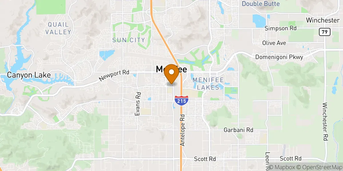  neighborhood map in Menifee, CA