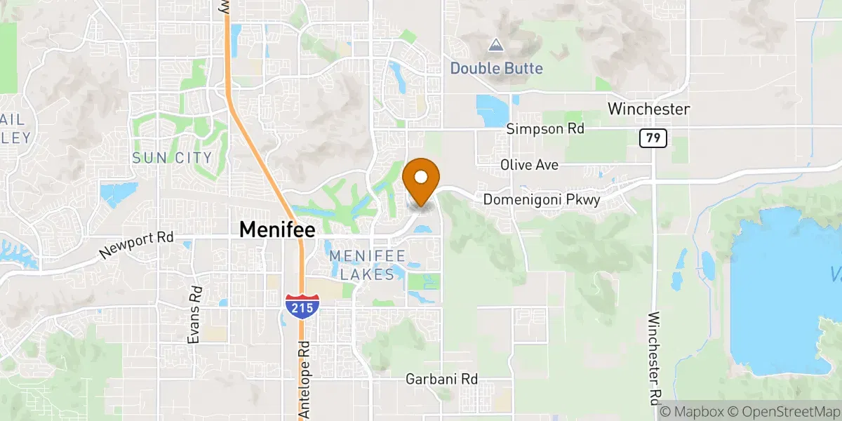  neighborhood map in Menifee, CA